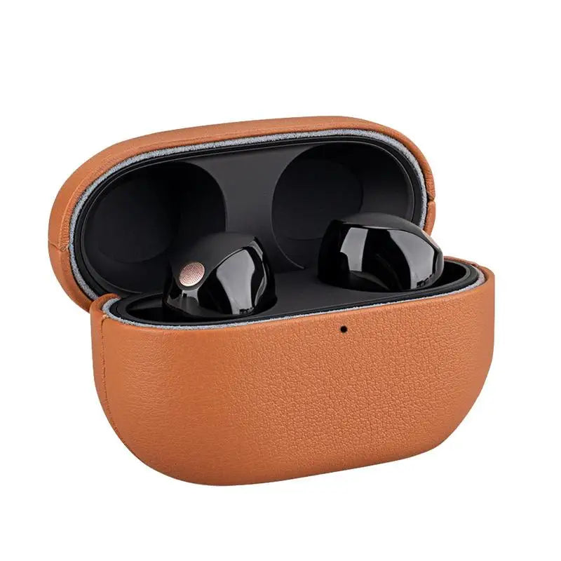 For Sony WF-1000XM5 Protective Earbuds Case Dustproof Leather Sleeve Skin Protector Earphone Accessories