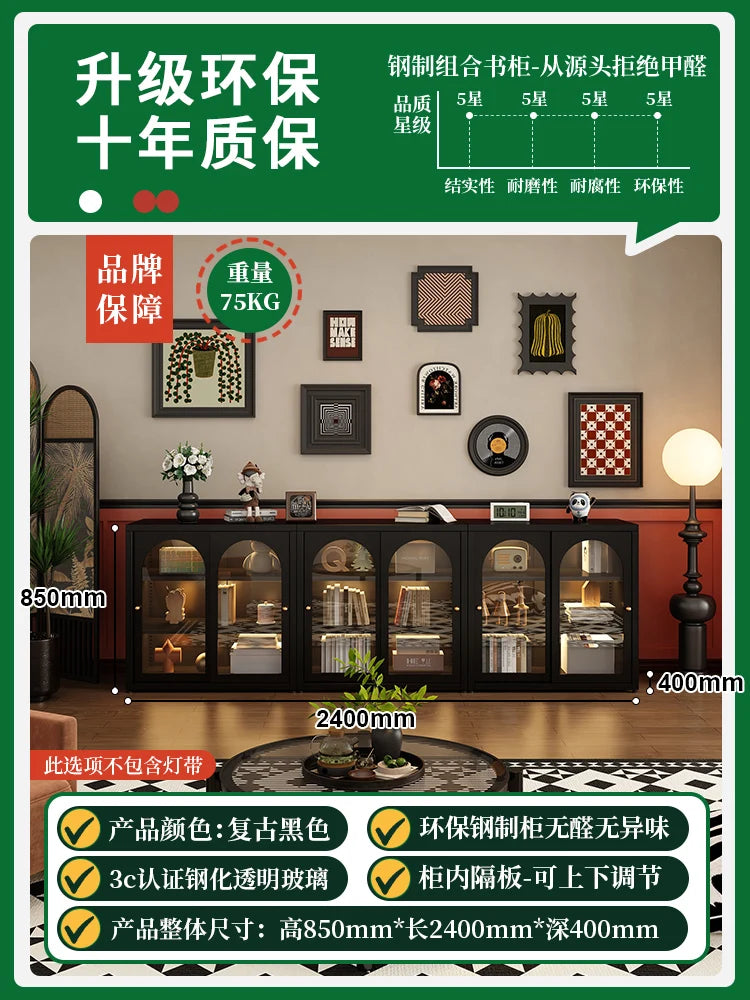 Metal Closet Living Room Cabinets Pantry Corner Replica Shelf Perfume Living Room Cabinets Mini Curio Gabinete Salon Furniture