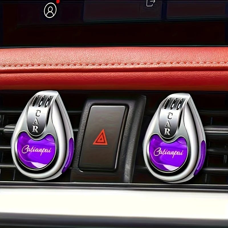 Ambientador de coche, fragancia para el interior del coche, difusor creativo para rejilla de ventilación, colgante duradero, aromaterapia para el coche, perfume, olor, aroma.
