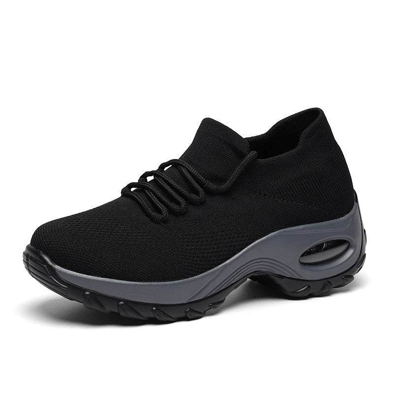 Women'S Shoes New Sports Shoes Women'S Flying Socks Shoes Rocking Shoes Casual Running Shoes Comfortable Breathable Versatile