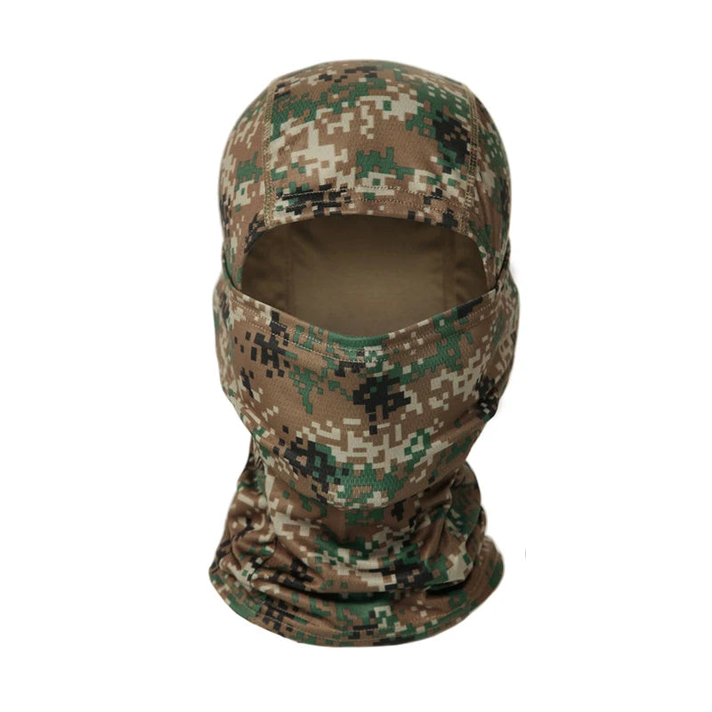 Verano Hombres Mujeres Elástico Transpirable Balaclava Sombrero Protector Solar Ciclismo Máscara Facial Completa Bufanda Para Senderismo Pesca Esquí