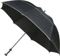 Falcone - xxl storm umbrella - ø 150 cm - large - windproof - black