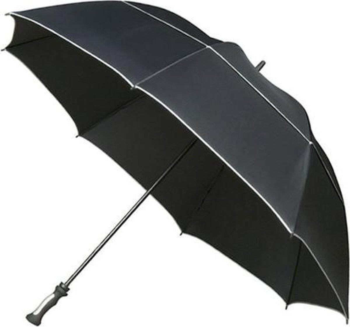 Falcone - xxl storm umbrella - ø 150 cm - large - windproof - black