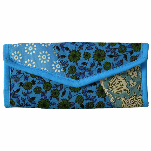 Bolso de mano de retales reciclados