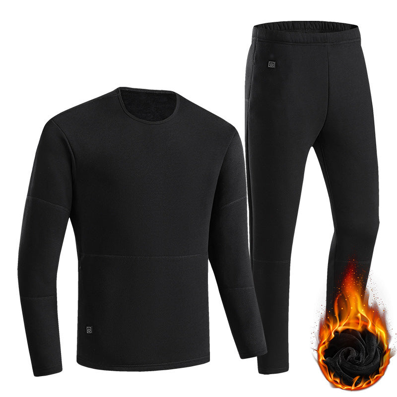 New autumn and winter intelligent heating and insulation set with dual control and 22 zone constant temperature heating for men and women