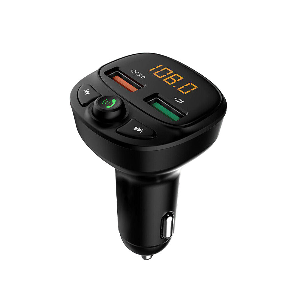 Car Phone Charger FM Transmitter Suitable for iPhone Samsung-0