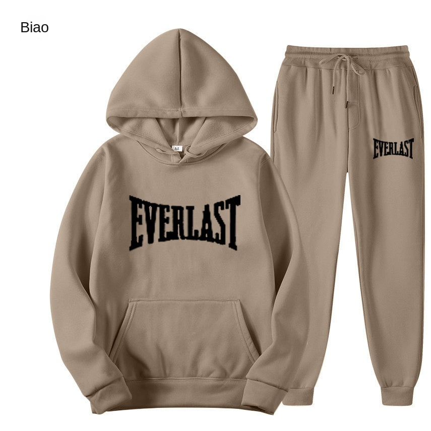 International Cross-border Hooded Sweatshirt and Sweatpants Set for Men and Women