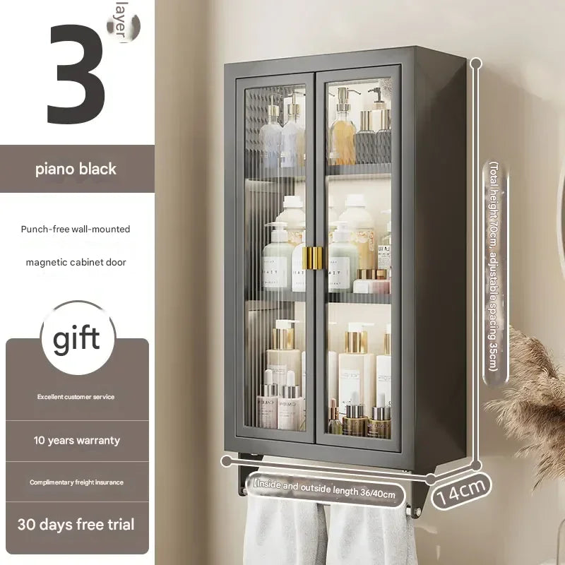 Bathroom Cabinet Aesthetic Wall Wine Perfume Gadgets Small Modern Bathroom Shelves Medicine Organizer Gabinete Room Furniture