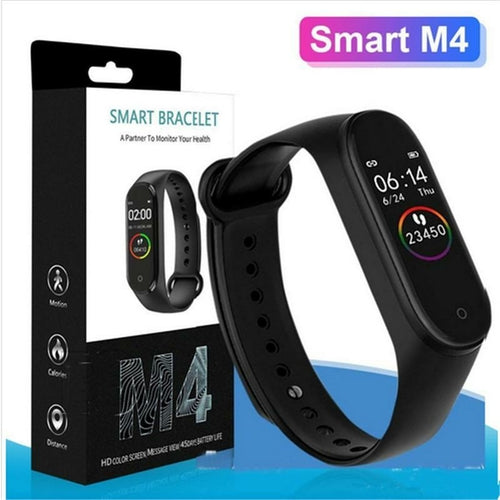 2021 NUEVA Pulsera Inteligente M4 Rastreador de Actividad Reloj Brazalete Deportivo Ritmo Cardíaco