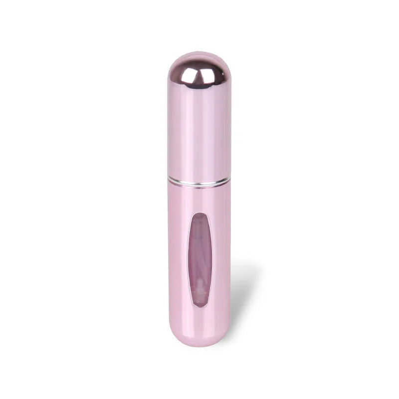 1Pc Portable 5ml Mini Travel Perfume Bottle Base Refill Bottle Straight Charging Small Sample Perfume Refillable Spray Bottling