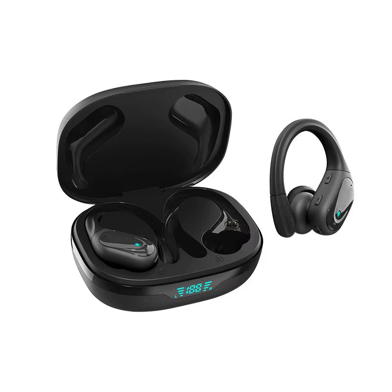 Sports TWS Bluetooth 5.1 Earphones with Mic Wireless Headphones LED Display Noise Canceling Earbuds In-Ear Waterproof Headsets