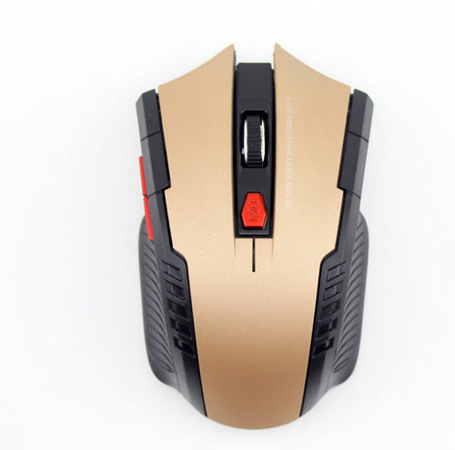 Ratón óptico inalámbrico para juegos 2.4G