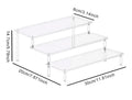 Acrylic Cosmetic Perfume Display Rack Dressing Table Storage Rack Desktop 1-4 Layers Cabinet Household Storage Tool Accessories