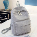 Cross-border Cute Corduroy Large Capacity Backpack with Adhesive for Letters, Kids and Students School Bag