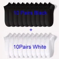 5/10-Pack Unisex Comfort-Fit Ankle Socks For All, Breathable & Lightweight - Ideal For Sports & Daily Wear