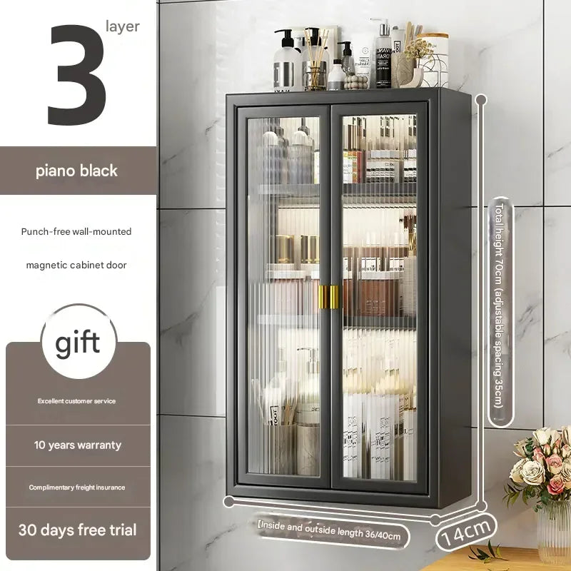 Bathroom Cabinet Aesthetic Wall Wine Perfume Gadgets Small Modern Bathroom Shelves Medicine Organizer Gabinete Room Furniture