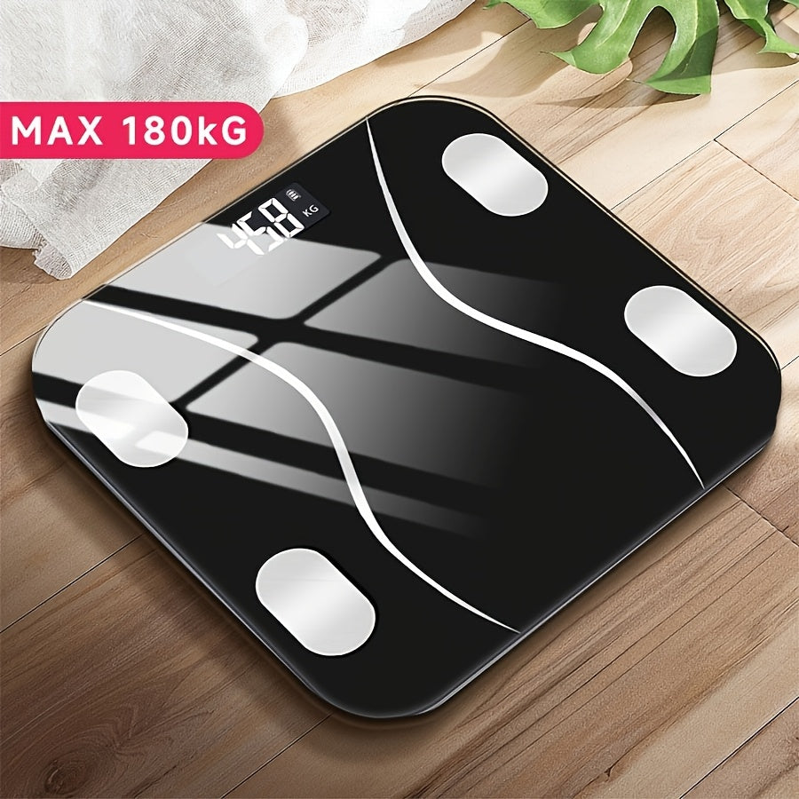 Smart Electronic Bathroom Scale with LCD Display-1