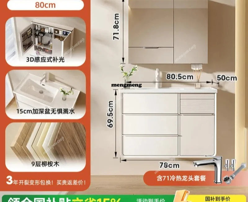 Medicine Display Bathroom Cabinet Toilet Drawers Modern Skincare Bathroom Cabinet Jewelry Perfume Archivadores Home Furniture