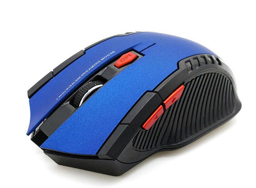 Ratón óptico inalámbrico para juegos 2.4G