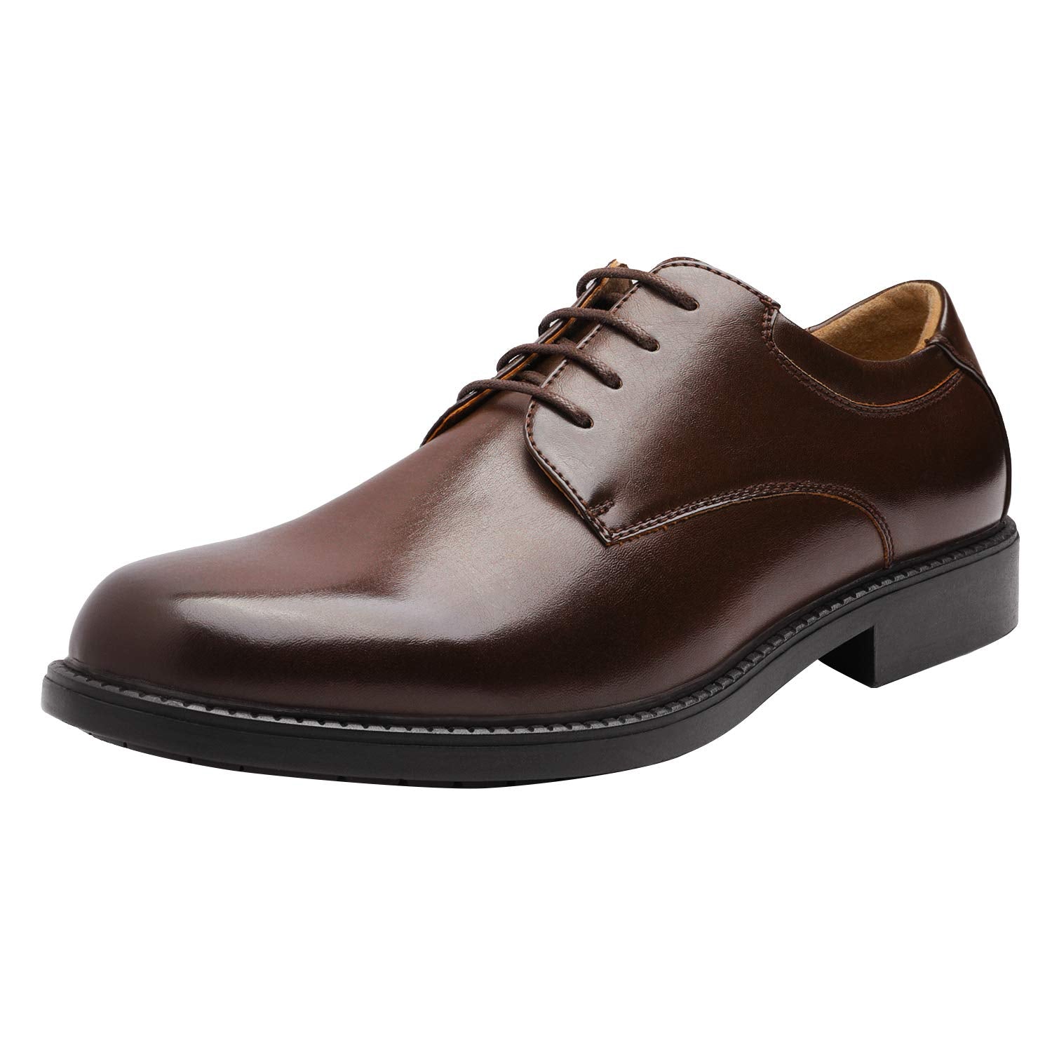 Bruno Marc Scarpe Uomo Eleganti Basse Vintage PU Stringate Derby Scarpe Oxford