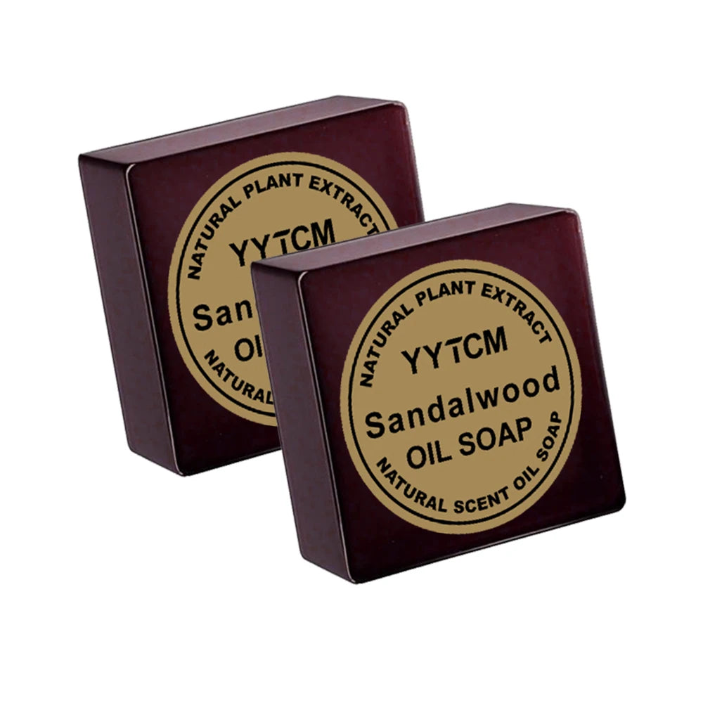 Jabón de Colonia para Hombres, Jabón de Perfume de Colonia, Jabón de Sándalo, Jabón de Baño Limpiador Facial Corporal, Jabón Artesanal con Aceites Esenciales 70g