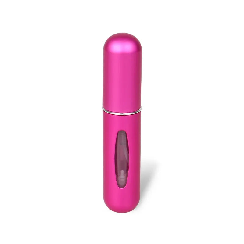1Pc Portable 5ml Mini Travel Perfume Bottle Base Refill Bottle Straight Charging Small Sample Perfume Refillable Spray Bottling