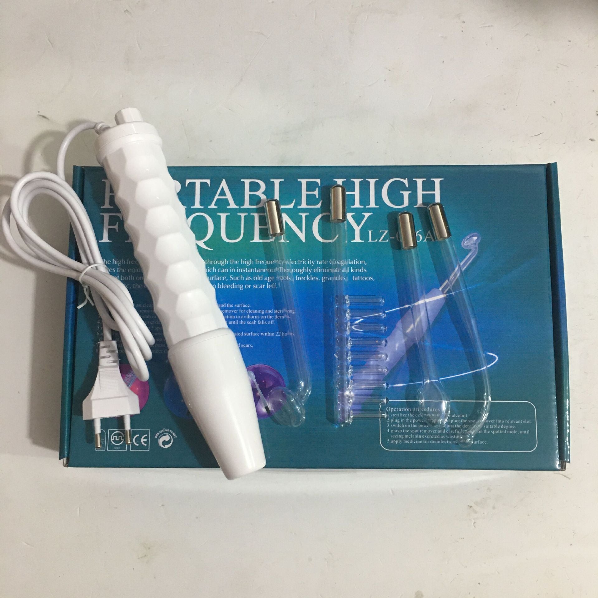 High frequency electrotherapy instrument portable electrotherapy comb household beauty instrument electrotherapy stick