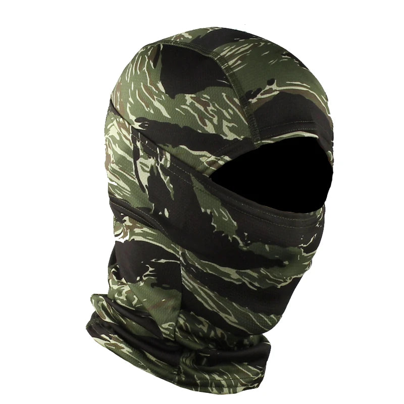 Verano Hombres Mujeres Elástico Transpirable Balaclava Sombrero Protector Solar Ciclismo Máscara Facial Completa Bufanda Para Senderismo Pesca Esquí