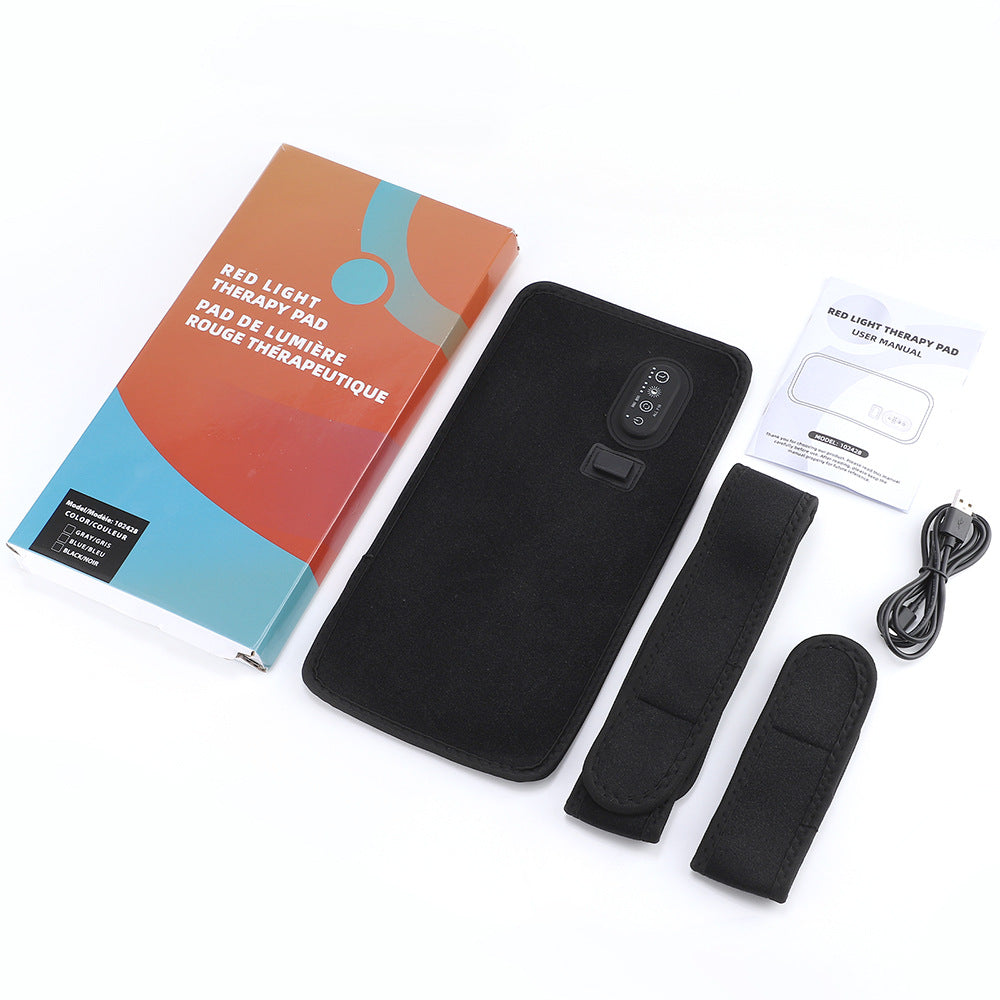 Red Light Therapy Belt - Infrared Heat Wrap with Smart Timer for Pain Relief