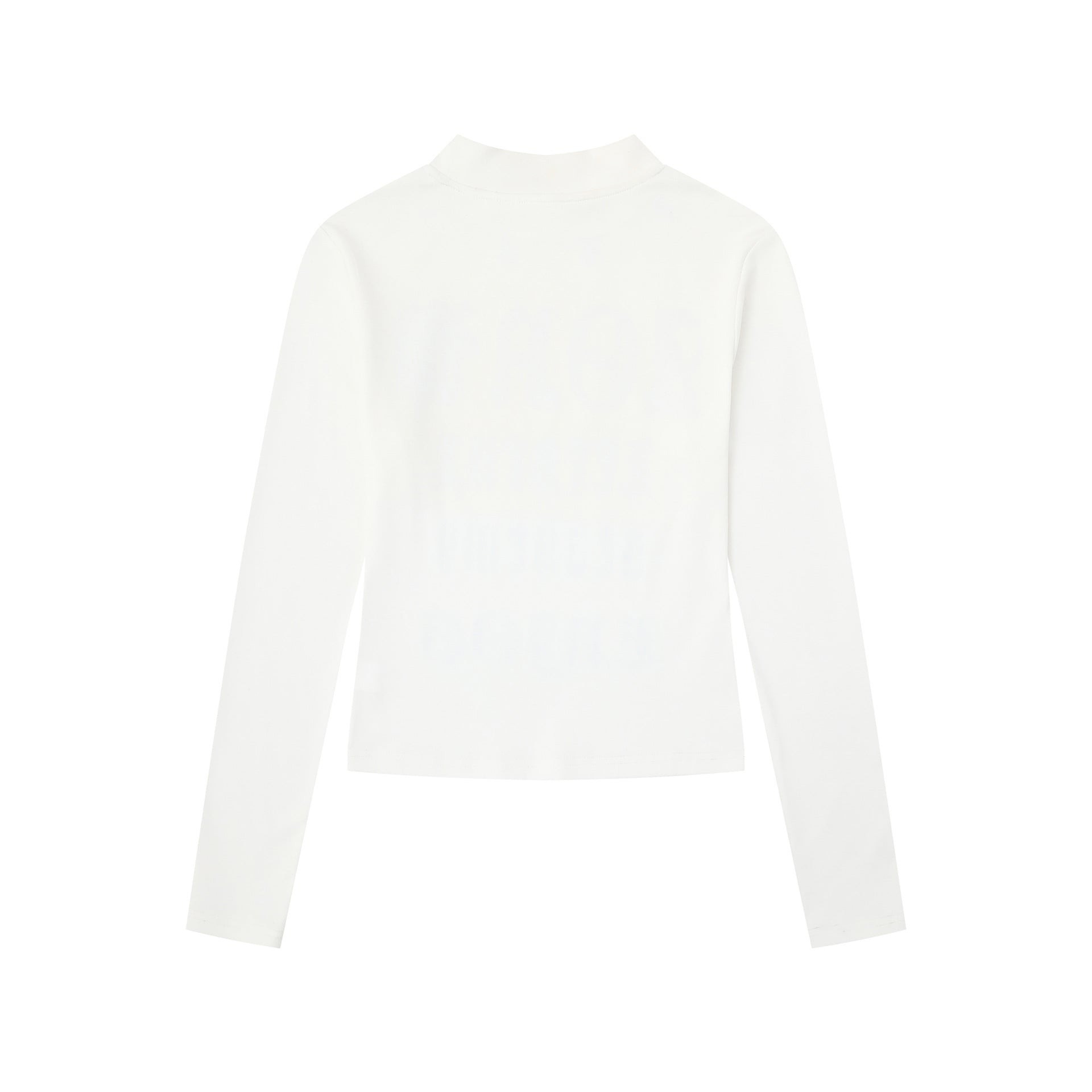 Individual High Street Stud Spliced Gothic Letter Top, Semi-High Neck Slim Fit Sexy Short Crop Top
