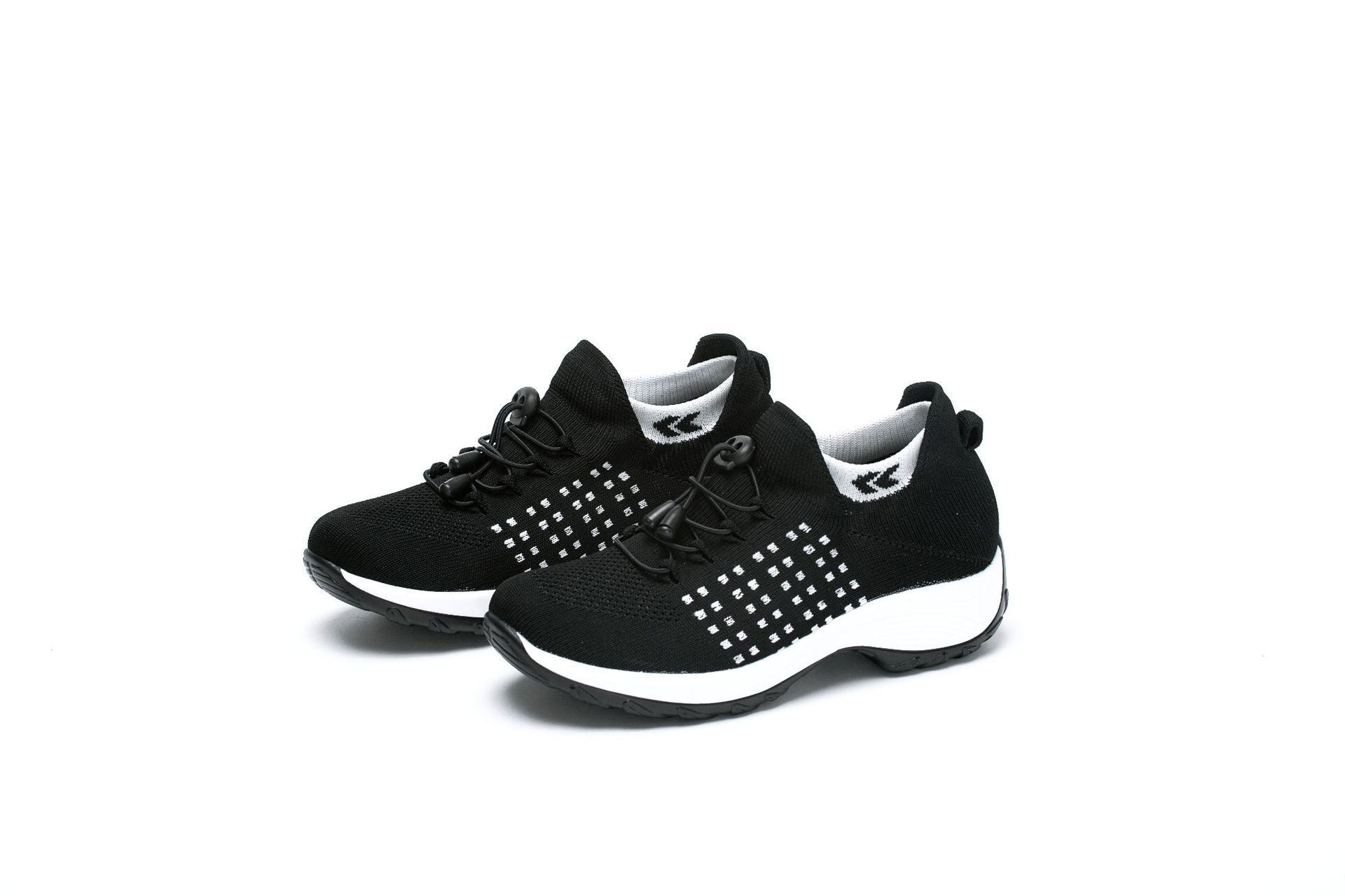 Trendy Mesh Knit SneakersSlip-On Shoes, Breathable Athletic Shoes