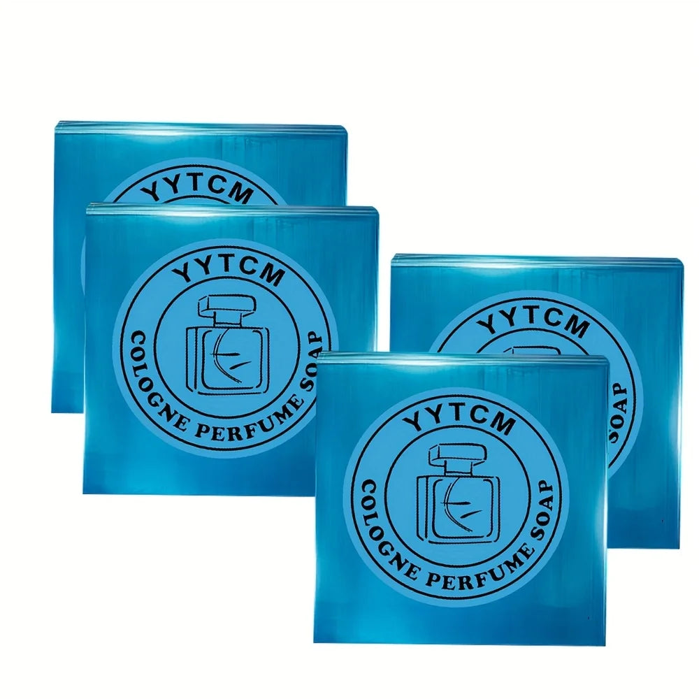 Jabón de colonia para hombres, Jabón de colonia, Jabón de sándalo, Jabón de baño, Limpiador facial, Jabón esencial hecho a mano de 70g para cuerpo y baño