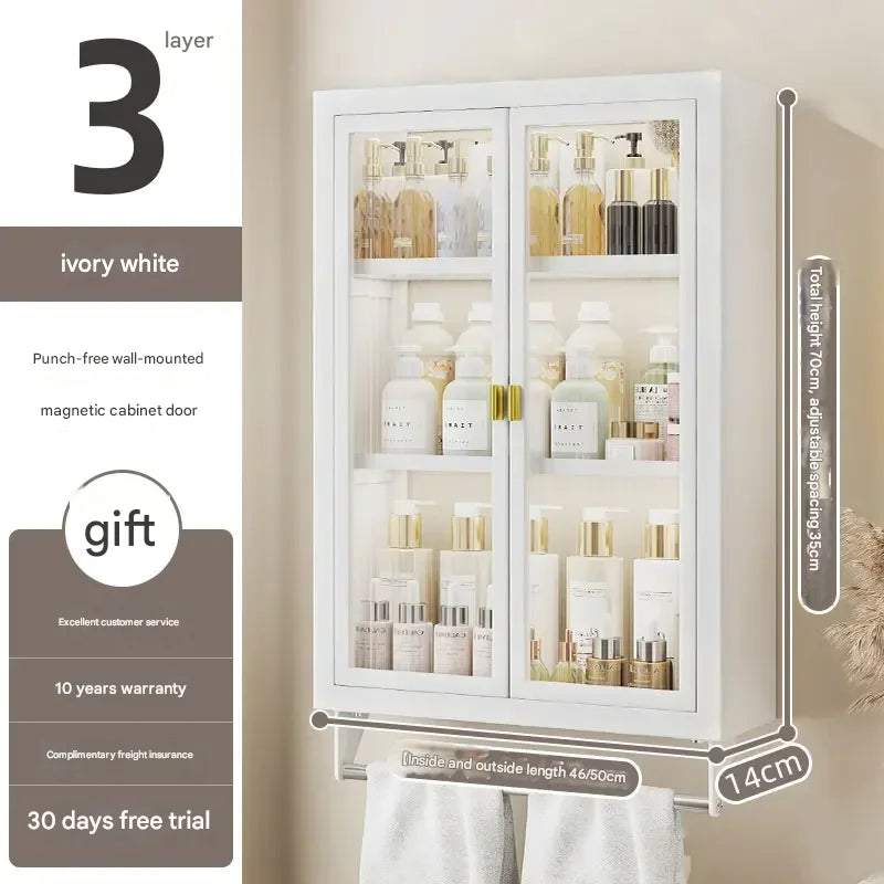 Bathroom Cabinet Aesthetic Wall Wine Perfume Gadgets Small Modern Bathroom Shelves Medicine Organizer Gabinete Room Furniture
