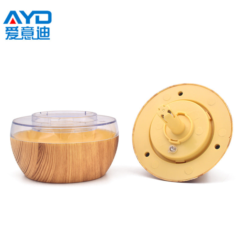 Wood grain humidifier Mini silent spray hydrator Portable mini atomizer Desktop humidifier purifier