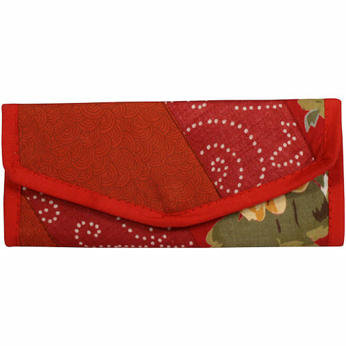 Bolso de mano de retales reciclados