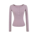Long Sleeve Knit Sweater-Feel Comfortable Inner Layer Top