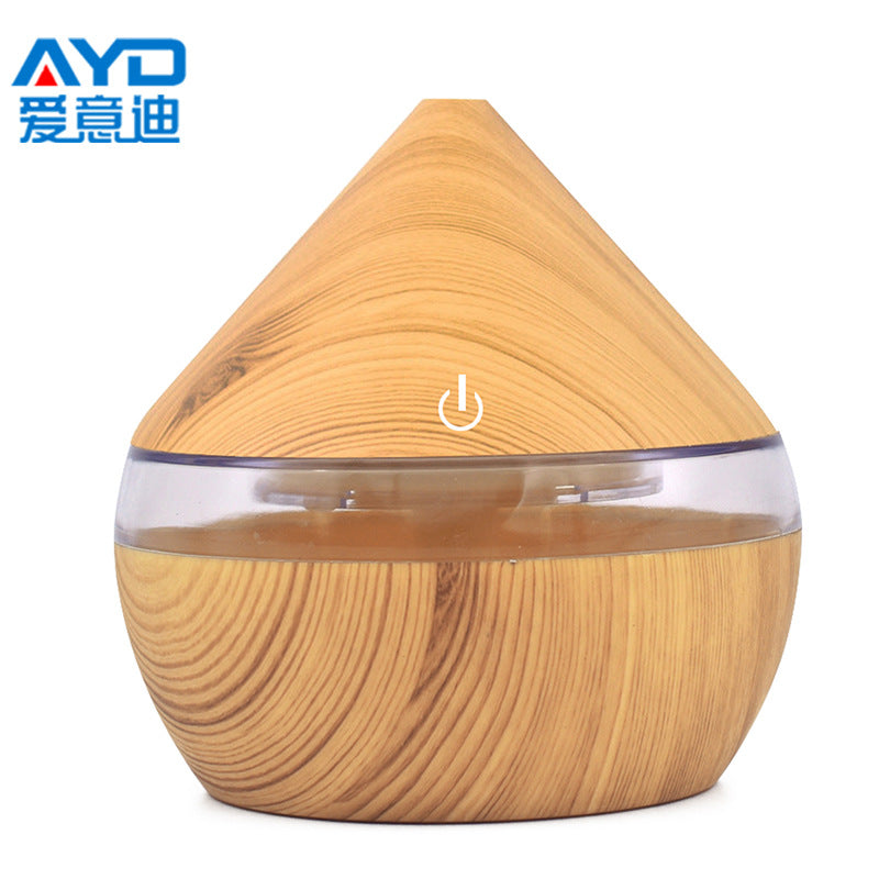 Wood grain humidifier Mini silent spray hydrator Portable mini atomizer Desktop humidifier purifier
