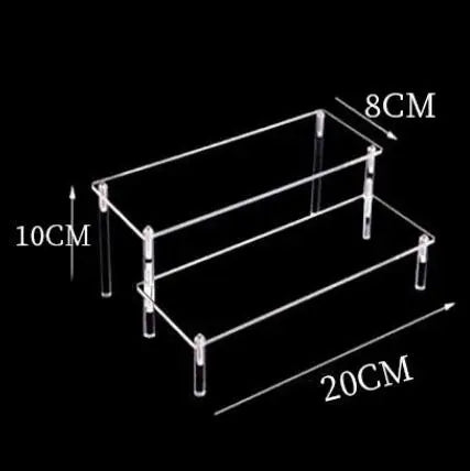 Acrylic Cosmetic Perfume Display Rack Dressing Table Storage Rack Desktop 1-4 Layers Cabinet Household Storage Tool Accessories