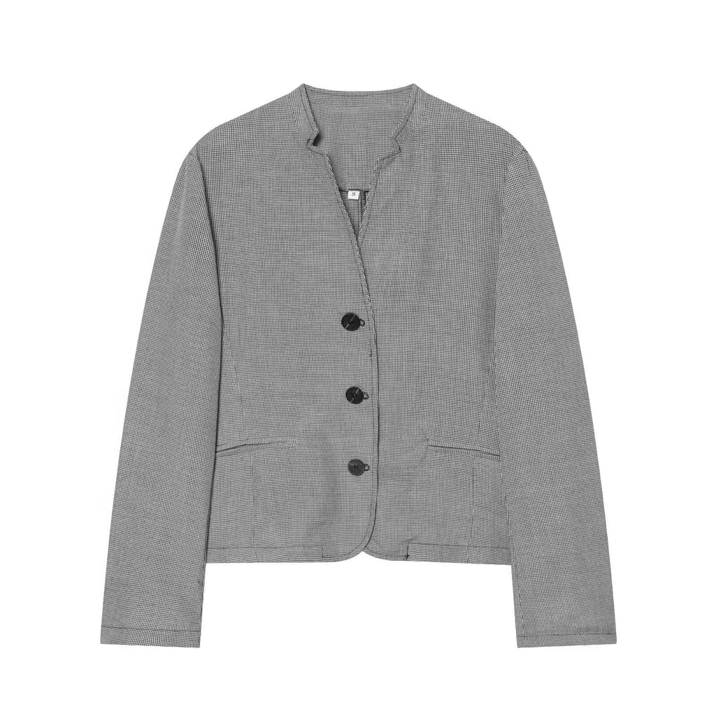 Summer suit jacket+wrap up pants set
