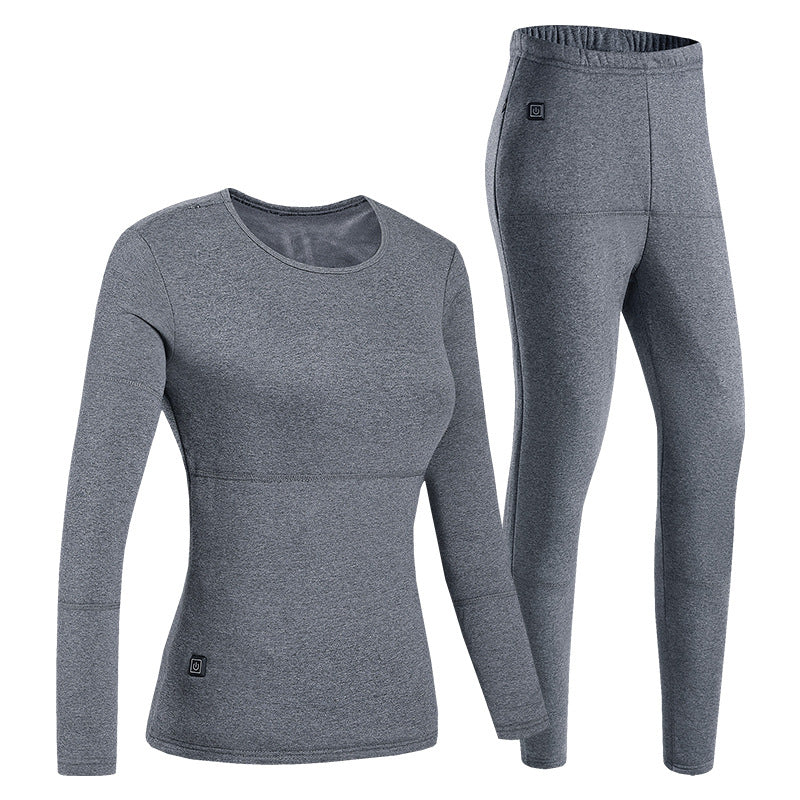 New autumn and winter intelligent heating and insulation set with dual control and 22 zone constant temperature heating for men and women