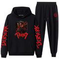 Bersek Sword Wind Legend Couples Sweatshirt Leggings Hooded Suit Men And Women Two-Piece
