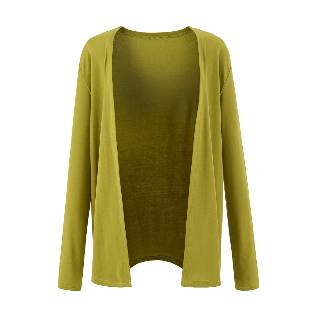 Cardigan Crop Top with Lace V-Neck, Padded Bust Vest Set for Women