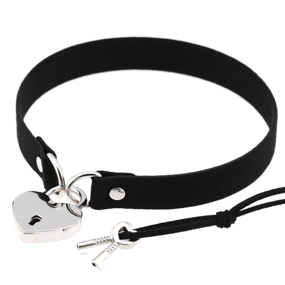 Love Lock Sexy Collar Ball Sex Toy Collar