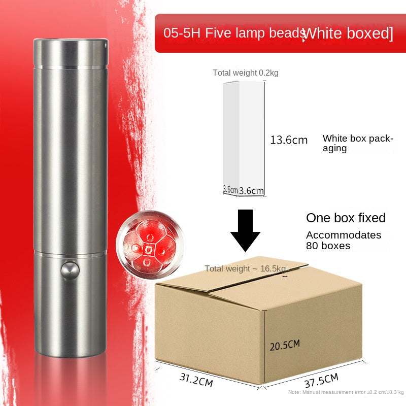 630660900nm RedLight near-infrared red flashlight