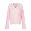 V-Neck Color-Blocking Cover-Up for Women, Loose Lightweight Casual Sun Protection Top