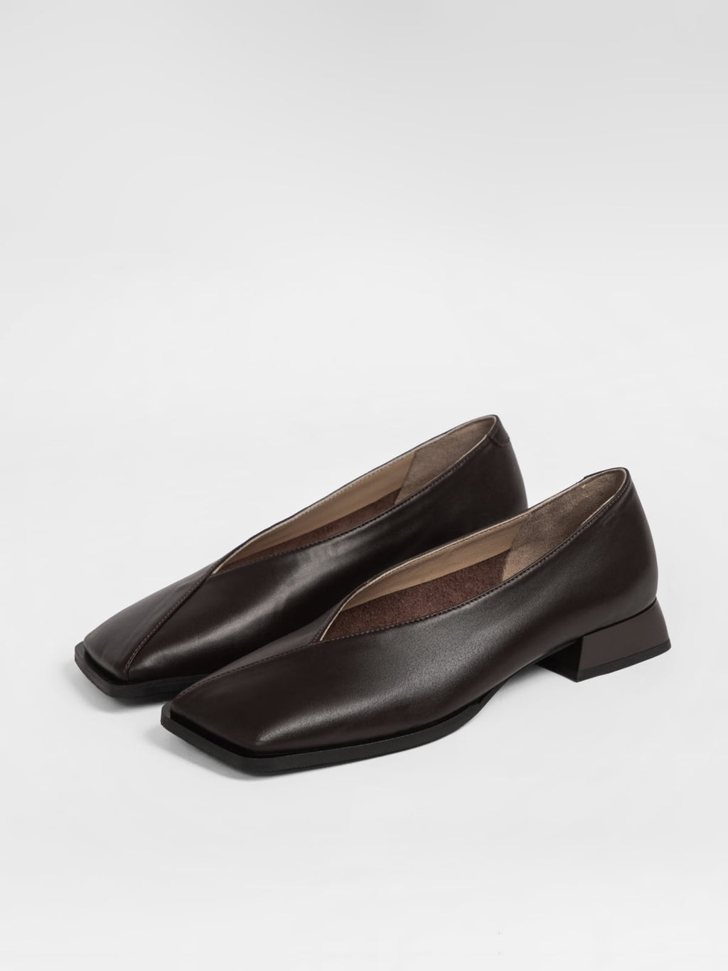 Women's leather shoes-1
