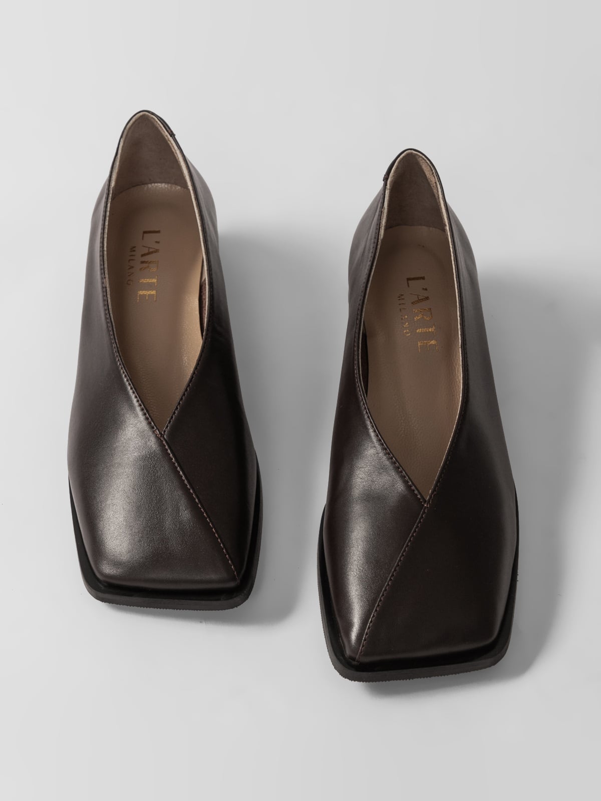 Women's leather shoes-3