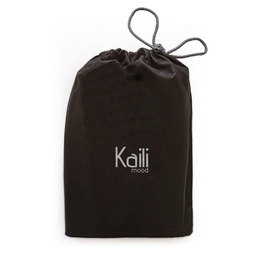 K0025AB | Beauty Case with side handle in genuine full grain leather with light grain - Black color. Zipper closure, Dimensions: 25 x 16 x 12 cm. Packaging: Tnt bag-4