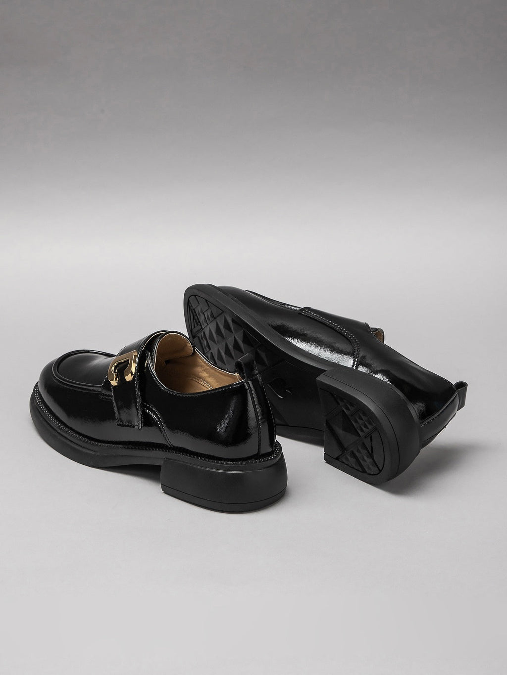 Women's leather shoes-2