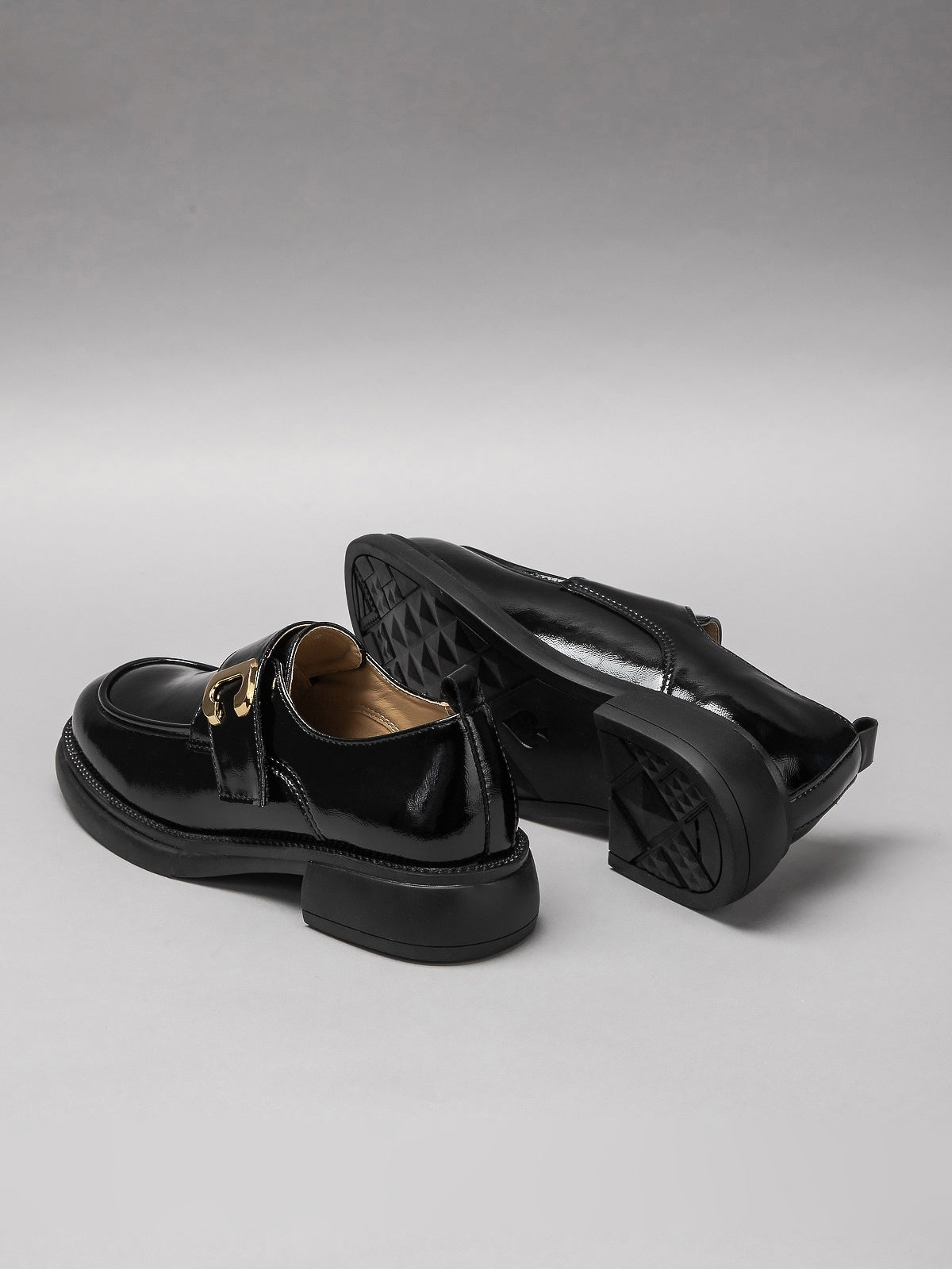 Women's leather shoes-2
